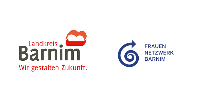 Logos: Landkreis Barnim/Frauen Netzwerk Barnim
