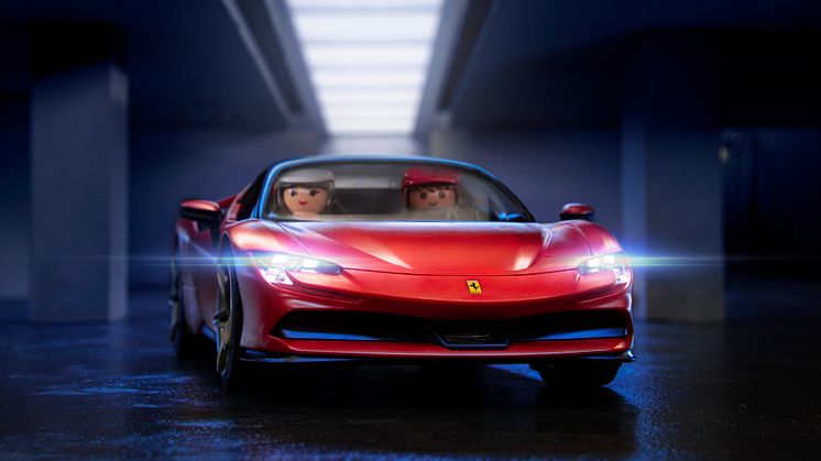 Unverwechselbar Ferrari – unverwechselbar PLAYMOBIL:  Der SF90 Stradale als erste Ferrari-Lizenz des Kultspielzeugs