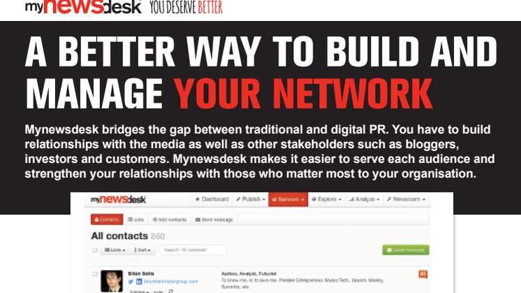 A better way to build and manage your networks
