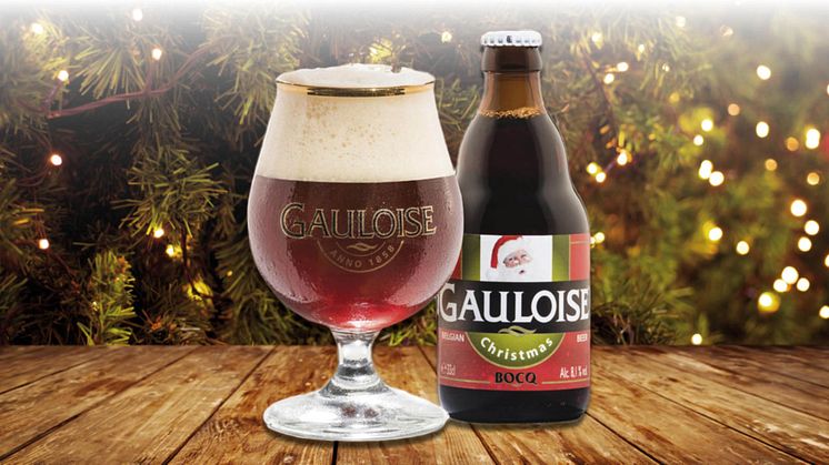 Nypremiär för Bocq Gauloise Christmas. En belgisk julöl som passar bra till julbordets alla läckerheter. Finns nu i Systembolagets beställningssortiment.