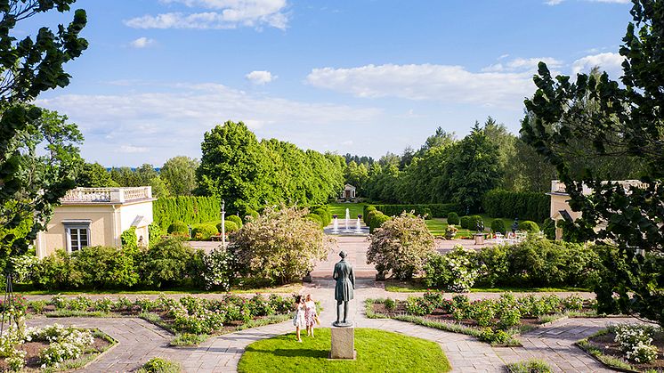 Rottneros park är ett av Sunnes mest kända besöksmål. Foto: Roger Borgelid.