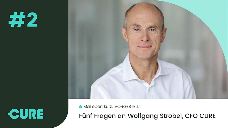 Mal eben kurz: VORGESTELLT - 5 Fragen an Wolfgang Strobel, CFO und Co-Founder