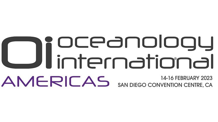 New visitor and exhibition attractions announced for Oceanology International Americas (OiA), San Diego 14-16 February 2023