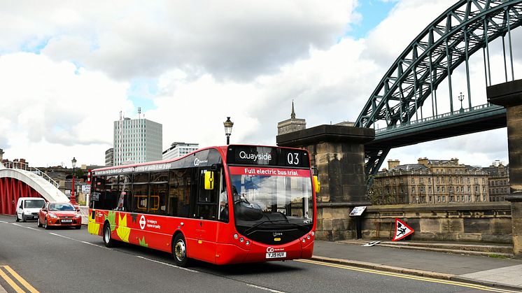 Super-green bus trial takes next steps at Go North East