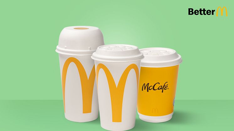 McDonald’s Deutschland setzt neue Maßstäbe für die Branche: Ab sofort keine Einwegplastikdeckel und Trinkhalme mehr!