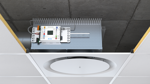 Lindab launches DCV One – an all-in-one supply unit for Demand Controlled Ventilation