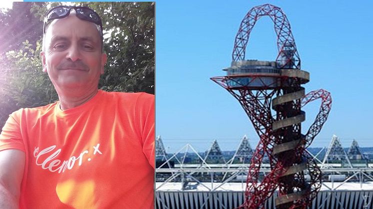 Swanley Charity Shop Manager to abseil down UK's tallest sculpture in memory of his Mum