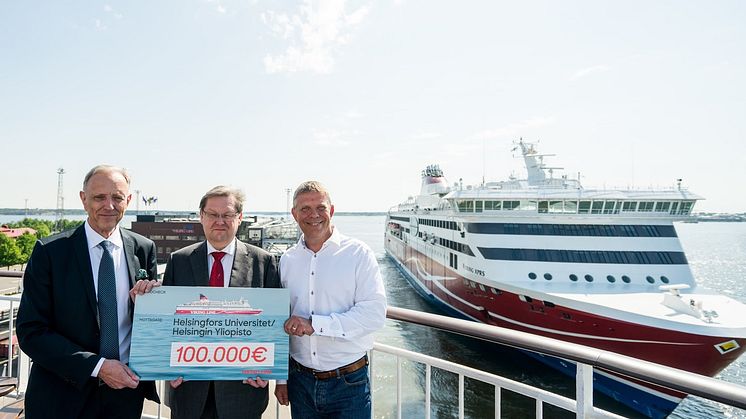 Viking Line donerar 100 000 euro till Östersjöforskning