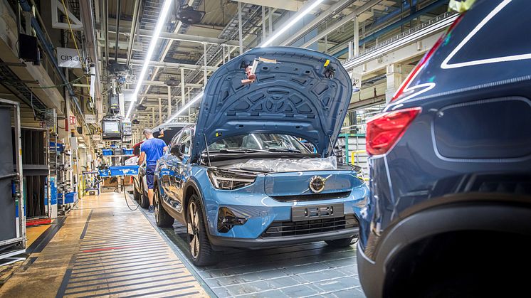 Volvo Cars starter produktionen af C40 Recharge 