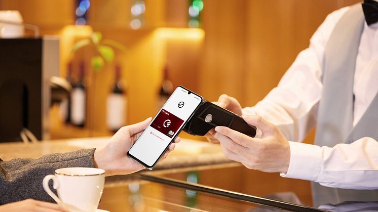 Klart med kontaktlösa NFC-betalningar för Huaweis smarta mobiler