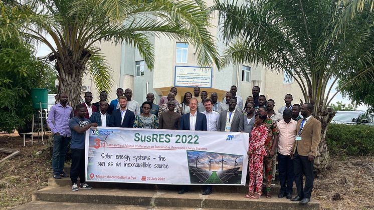 Vom 21.bis 22. Juli 2022 fand die 3. deutsch-westafrikanische Konferenz zu nachhaltigen und erneuerbaren Energiesystemen, „SusRes“, an der Universität Kara in Togo statt. (Bild: TH Wildau)