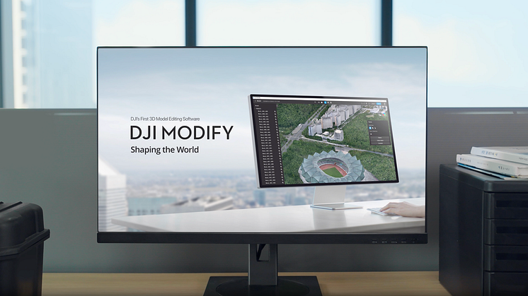 DJI Launches Its First Intelligent 3D Model Editing Software DJI Modify