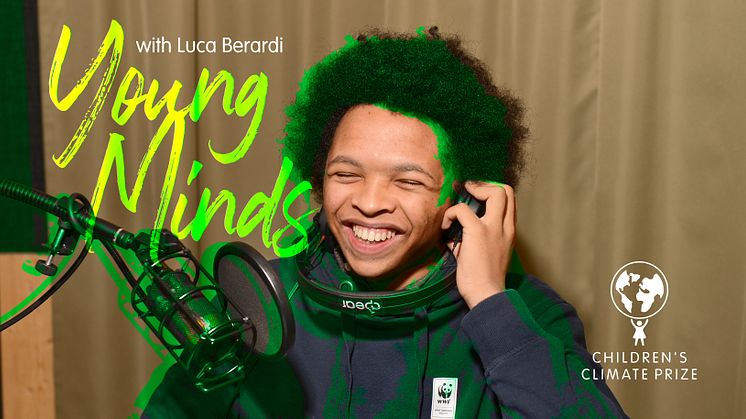 Children’s Climate Prize launches the podcast 'Young Minds' – hear the global youth discuss climate, the environment and the future