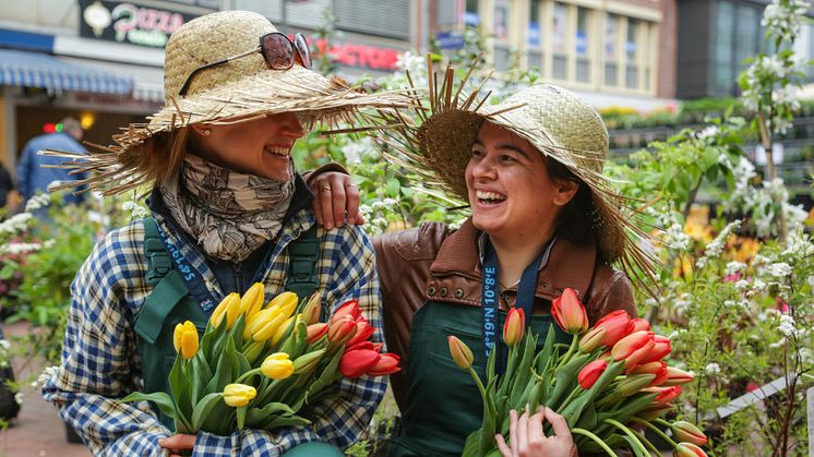 Gemeinsam den Frühling in der Kieler Innenstadt willkommen heißen (c) Nicole Riederer, Kiel-Marketing