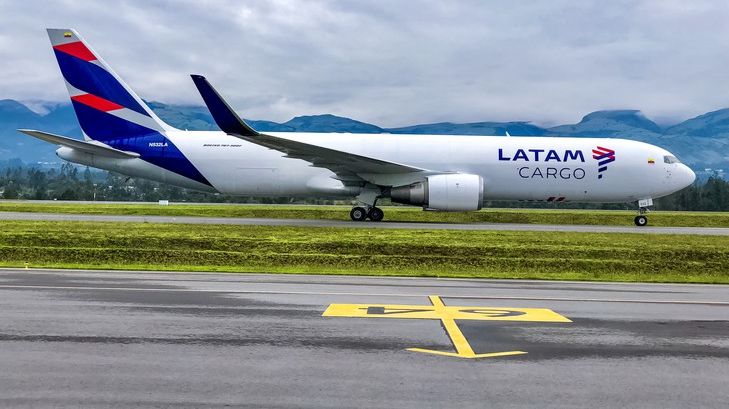 Boeing 767-300F from LATAM Cargo (Photo by LATAM) 