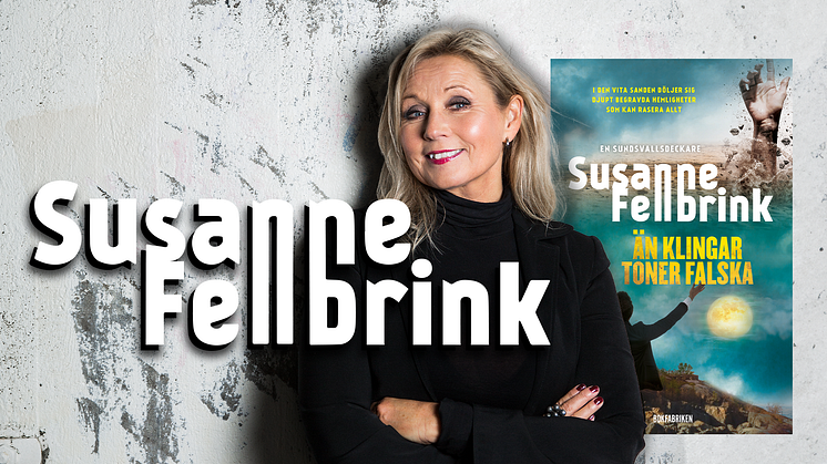 Underhållnings fenomenet Susanne Fellbrink släpper sin sjätte bok!