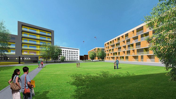Akademiska Hus och Studentstaden skapar nya studentbostäder i Uppsala