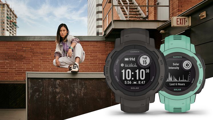 Mit der Instinct 2 Serie stellt Garmin eine Multisport-Smartwatch mit überragender Akkulaufzeit, trendigen Farben und in verschiedenen Ausführungen vor.