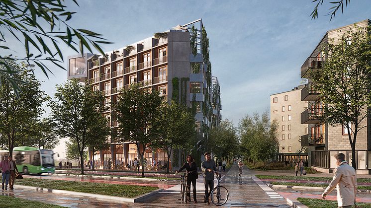 Bostäder, kontor eller hotell – allt ska vara möjligt i Malmös första hybridhus