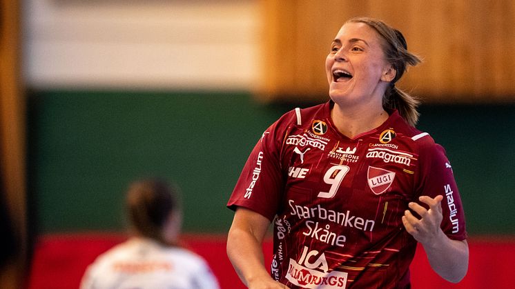 Isabelle Gulldén har utsetts till den mest värdefulla spelaren i SHE kommande säsong. FOTO: Nils Jakobsson, Bildbyrån