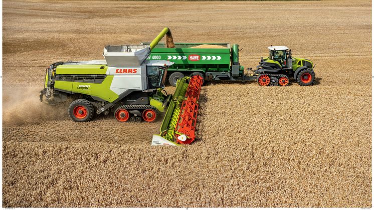25 years of TERRA TRAC from CLAAS in Paderborn – 35 years of TERRA TRAC experience