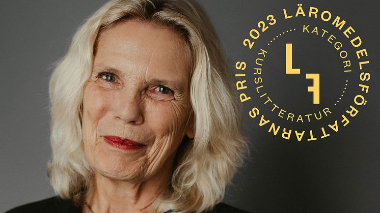 Gleerups författare Ninni Wahlström belönas med Läromedelsförfattarnas pris