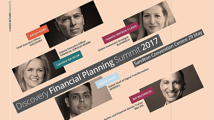 Discovery Financial Planning Summit 2017 speakers