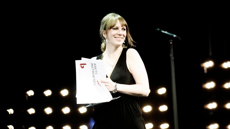 Reumert-modtager i kategorien Årets Instruktør 2013, Minna Johannesson