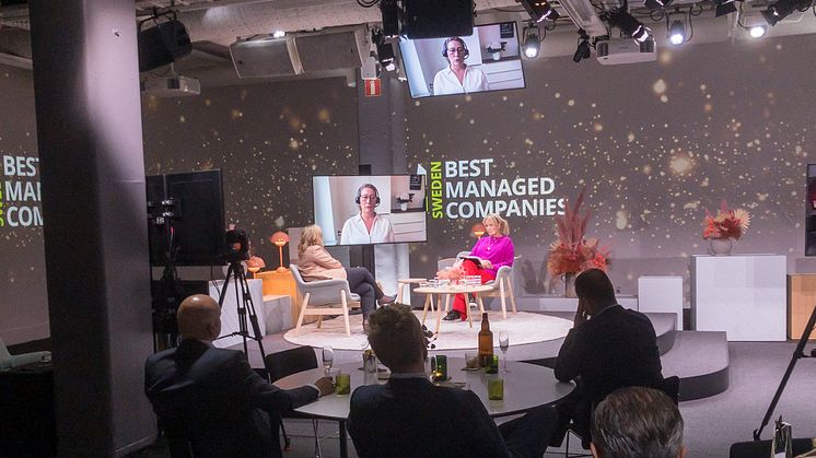 13 företag får utmärkelsen Sweden’s Best Managed Companies 2021