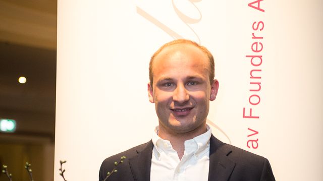 Mikael Andersson, grundare av WS Mobility utsedd till Årets Unga Entreprenör Väst