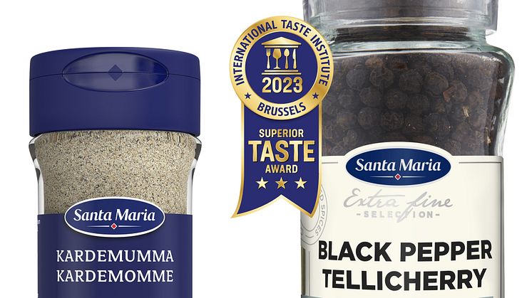 Santa Maria-kryddor tilldelas Superior Taste Award för exceptionell smak