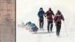 Stein P. Aasheim med boka I Roald Amundsens skispor