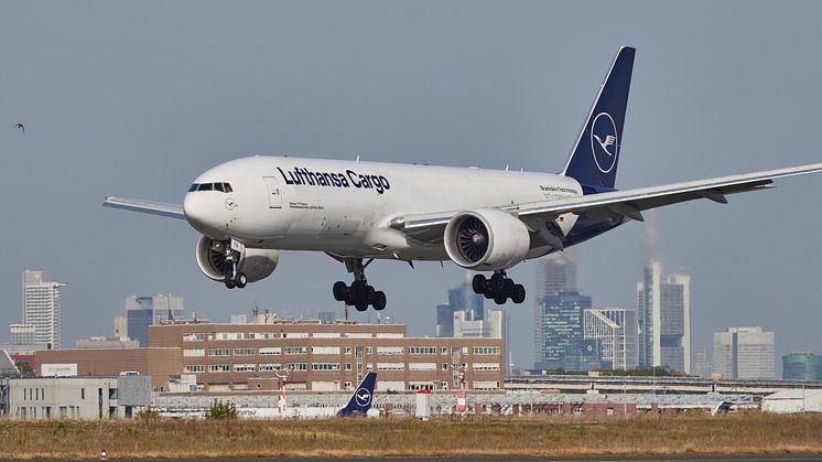 Lufthansa Cargo equips a fourth freighter with CO2-efficient AeroSHARK technology