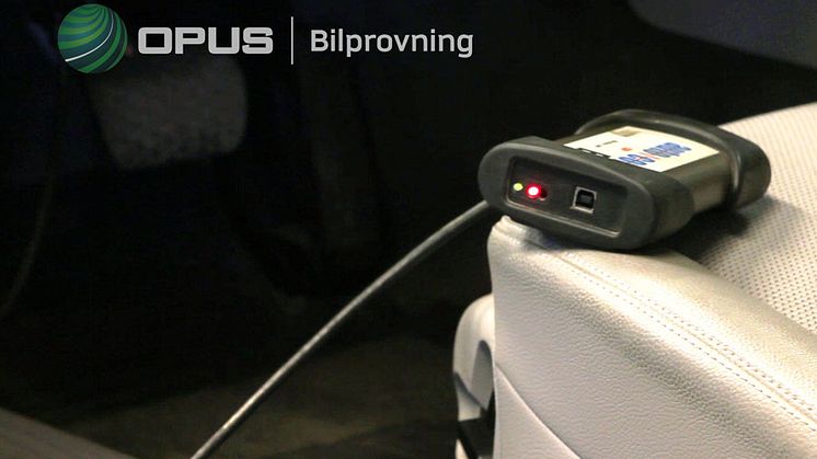 Den 1 oktober 2019 lanseras Opus E-test, den elektroniska hälsokollen för din bil