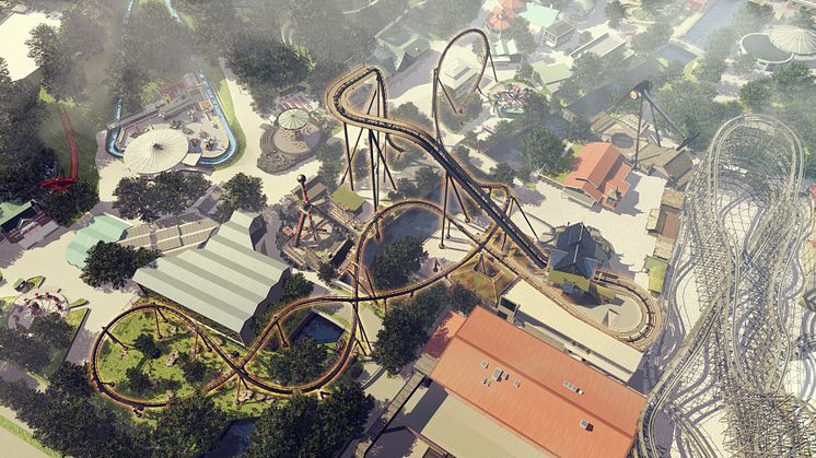 Valkyria's track layout. Attached is a point-of-view video of the ride, not to be confuesed with the Valkyria VR production  which will be a more dramatic experience.