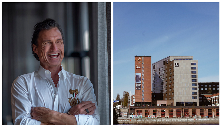 Petter Stordalen och nya Clarion Hotel Umeå