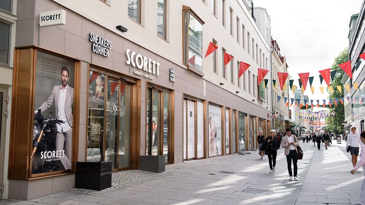 Scorett slår upp portarna till ny butik i centrala Göteborg