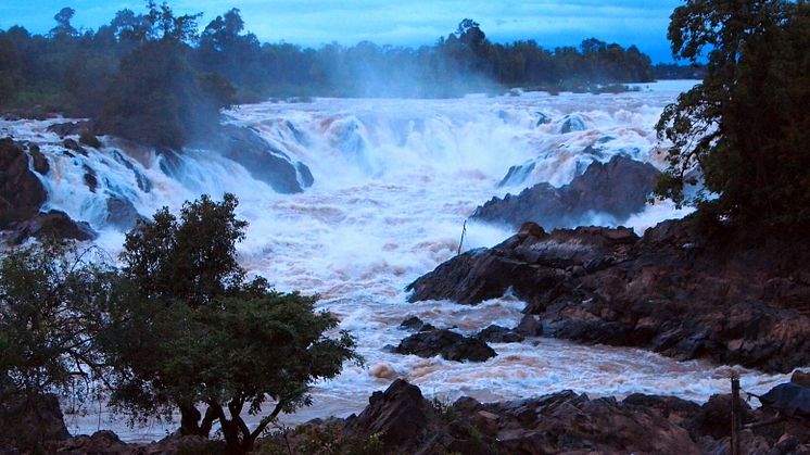 Khone Falls i Laos.