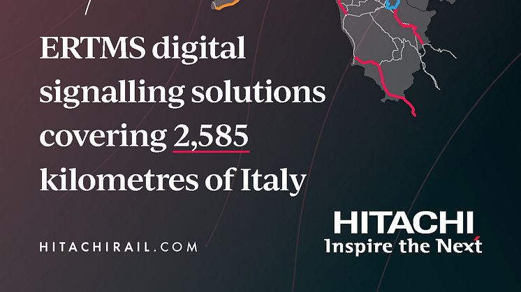 イタリア北中部の鉄道路線のうち、ERTMSが整備される予定の区間
