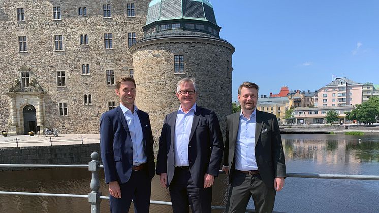 Rikard Dahl, vd Integrationsbolaget, Johan Malmliden, VD Omegapoint Group, Daniel Lennartsson, vd Molnbolaget.
