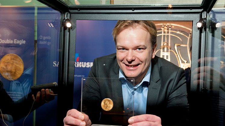 Verdens dyreste gullmynt kommer til Oslo