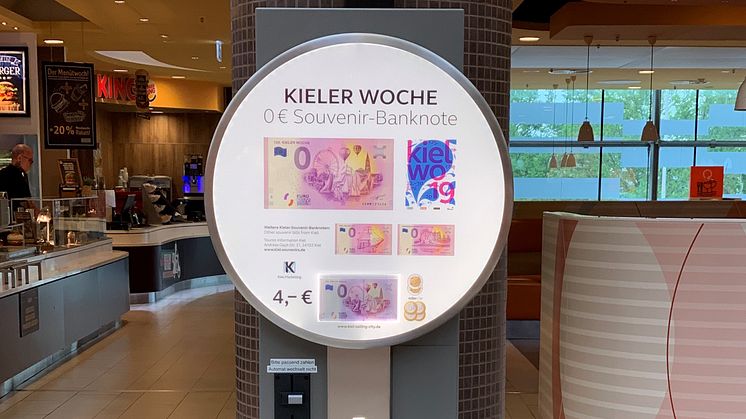 0Euro Geldschein Automat