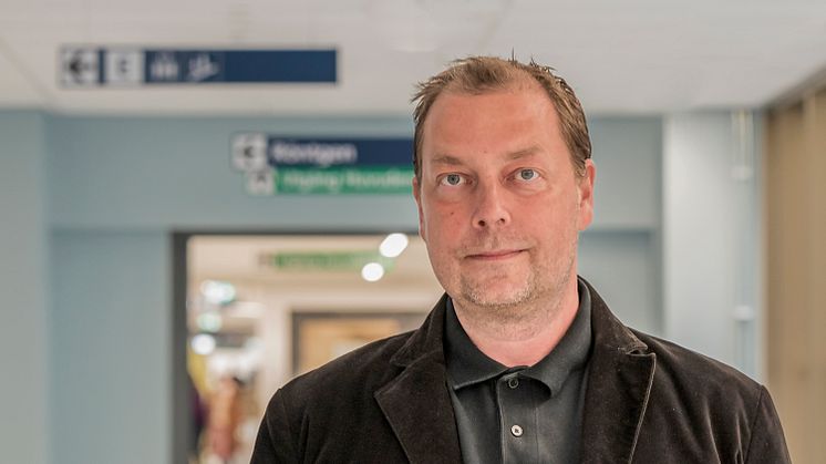 Andreas Keinil, fastighetsförvaltare på Locum vinner Årets Fastighetsförvaltare Lokaler 2022. 