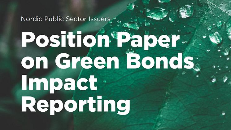The third edition of the Nordic Position Paper includes a revised baseline emission factor for electricity and recommendations pertaining to the EU Green Bonds Standard.