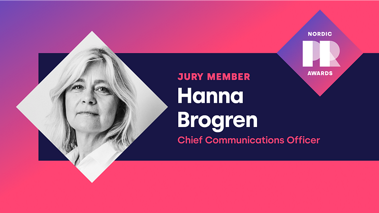 PR Award jurymedlem Hanna Brogren om nysgerrighed, lederskab og mod