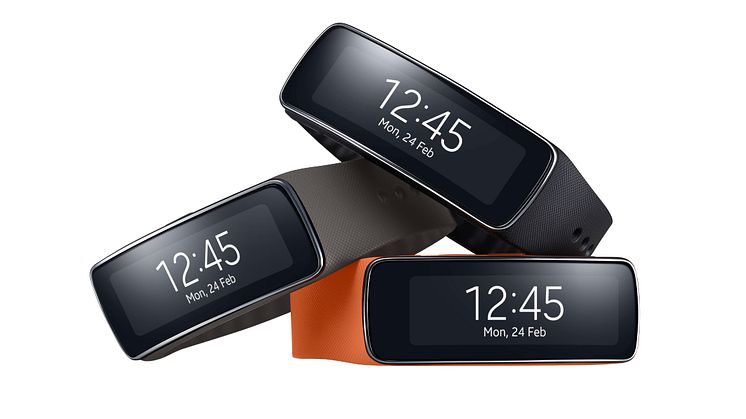 Samsung utökar sin starka uppställning av wearables och lanserar  Samsung Gear Fit