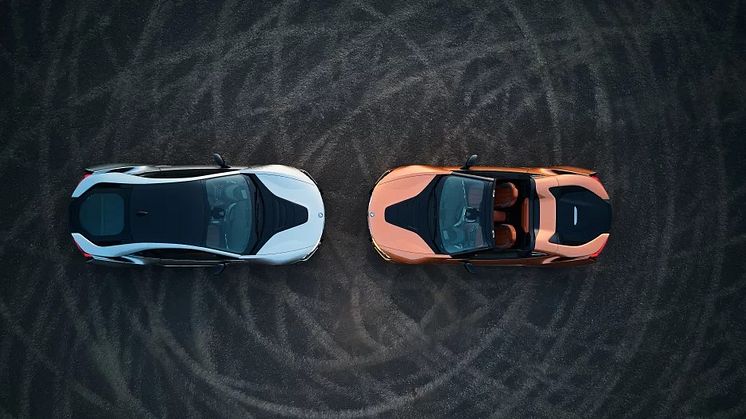 Uusi Roadster täydentää BMW i8 -mallistoa