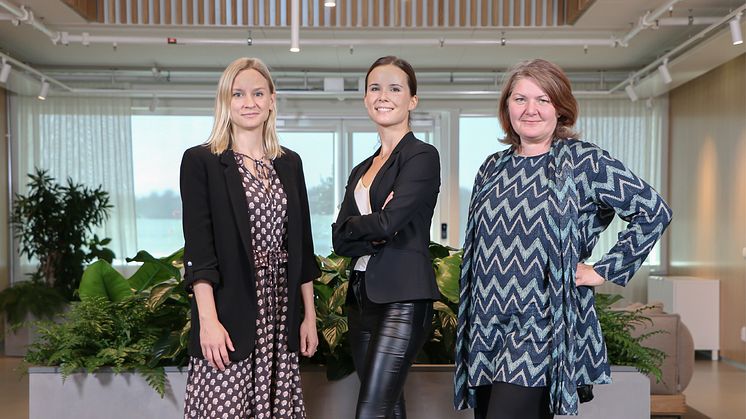 SGDS Gruppen presenterar Karin, Josephine och Malin – tre betydande kvinnor i vår ledningsgrupp