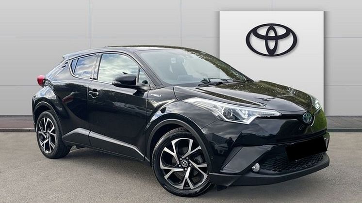 Stock image - 2019 Black Toyota C-HR