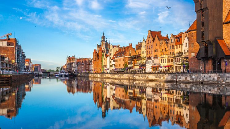 Sommaren 2021 kryssar Viking Line för första gången till Gdansk i Polen.